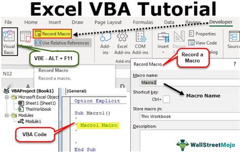 Excel VBA Tutorial